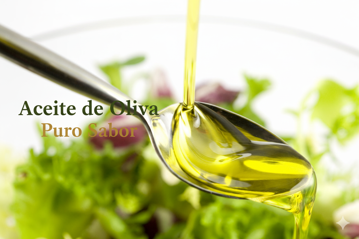 Gotas de aceite de oliva