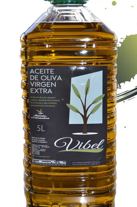 Aceite de Oliva de manzanilla cacereña 5L. VIBEL